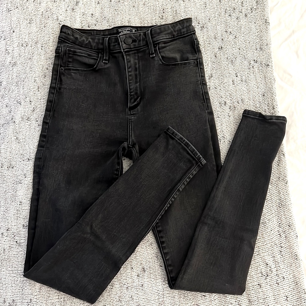 A&F Simone High Rise Super Skinny Jeans